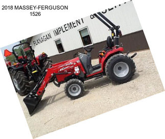 2018 MASSEY-FERGUSON 1526