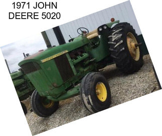 1971 JOHN DEERE 5020