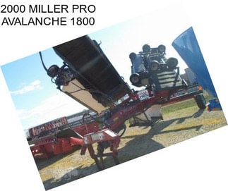 2000 MILLER PRO AVALANCHE 1800