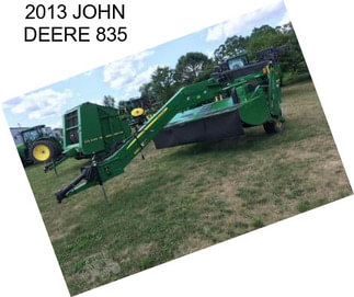 2013 JOHN DEERE 835