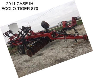 2011 CASE IH ECOLO-TIGER 870