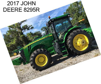 2017 JOHN DEERE 8295R