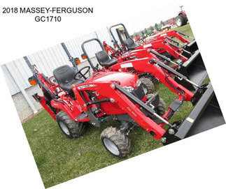 2018 MASSEY-FERGUSON GC1710