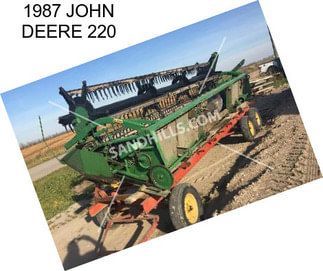 1987 JOHN DEERE 220