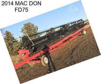 2014 MAC DON FD75