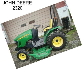 JOHN DEERE 2320