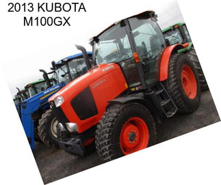 2013 KUBOTA M100GX