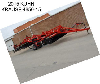 2015 KUHN KRAUSE 4850-15