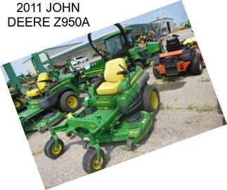 2011 JOHN DEERE Z950A