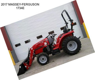 2017 MASSEY-FERGUSON 1734E