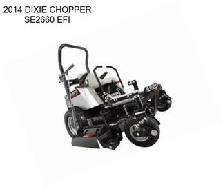 2014 DIXIE CHOPPER SE2660 EFI