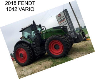 2018 FENDT 1042 VARIO