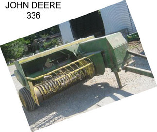 JOHN DEERE 336