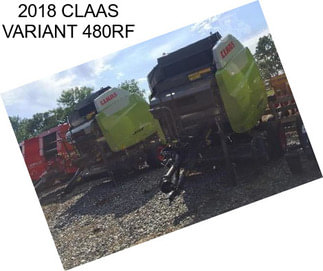 2018 CLAAS VARIANT 480RF