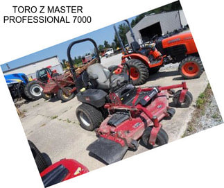 TORO Z MASTER PROFESSIONAL 7000