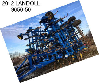 2012 LANDOLL 9650-50