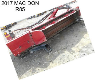 2017 MAC DON R85