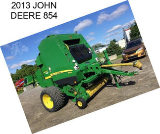 2013 JOHN DEERE 854