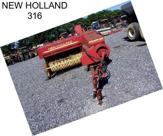 NEW HOLLAND 316