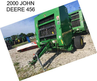 2000 JOHN DEERE 456