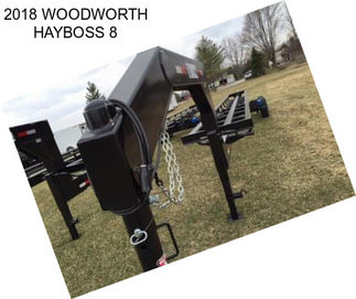 2018 WOODWORTH HAYBOSS 8