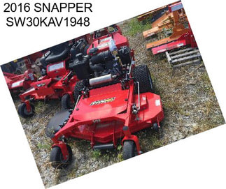 2016 SNAPPER SW30KAV1948