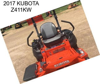 2017 KUBOTA Z411KW