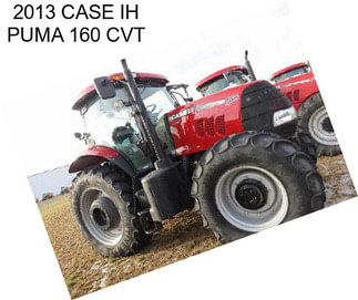 2013 CASE IH PUMA 160 CVT