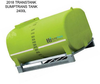 2018 TRANSTANK SUMPTRANS TANK 2400L