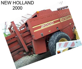 NEW HOLLAND 2000