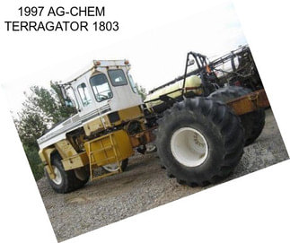 1997 AG-CHEM TERRAGATOR 1803