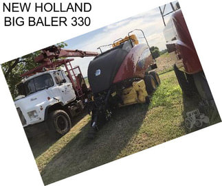 NEW HOLLAND BIG BALER 330