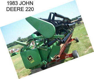 1983 JOHN DEERE 220