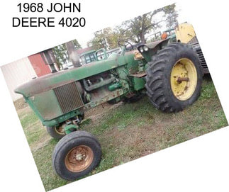 1968 JOHN DEERE 4020