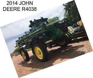 2014 JOHN DEERE R4038