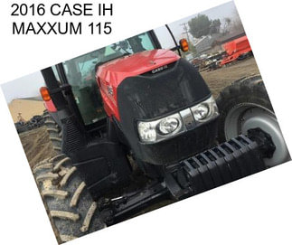 2016 CASE IH MAXXUM 115