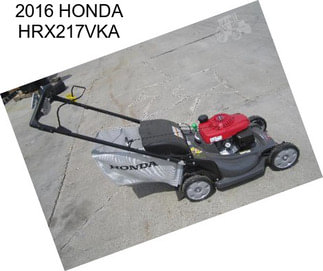 2016 HONDA HRX217VKA