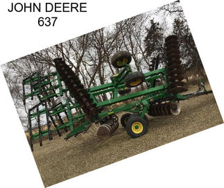 JOHN DEERE 637