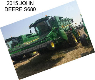 2015 JOHN DEERE S680