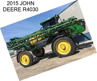 2015 JOHN DEERE R4030