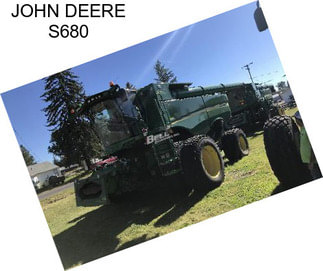 JOHN DEERE S680