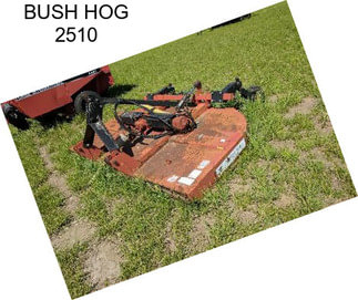 BUSH HOG 2510