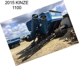 2015 KINZE 1100