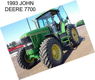 1993 JOHN DEERE 7700