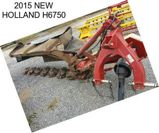 2015 NEW HOLLAND H6750