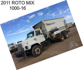 2011 ROTO MIX 1000-16