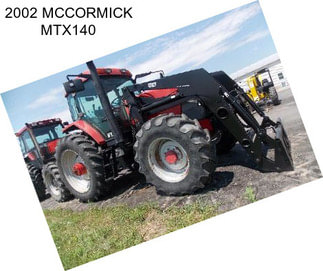 2002 MCCORMICK MTX140