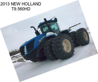 2013 NEW HOLLAND T9.560HD