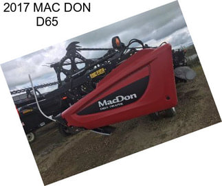 2017 MAC DON D65