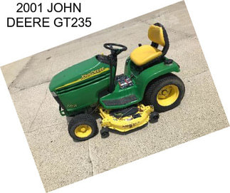 2001 JOHN DEERE GT235